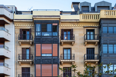 rehabilitación de fachada en gipuzkoa